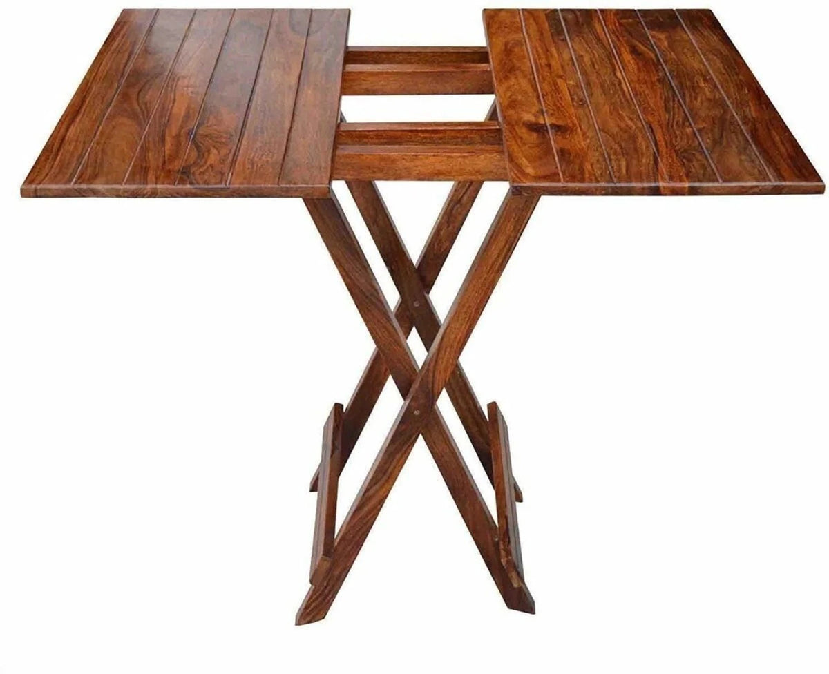 Solid Sheesham Wood Folding Coffee Table